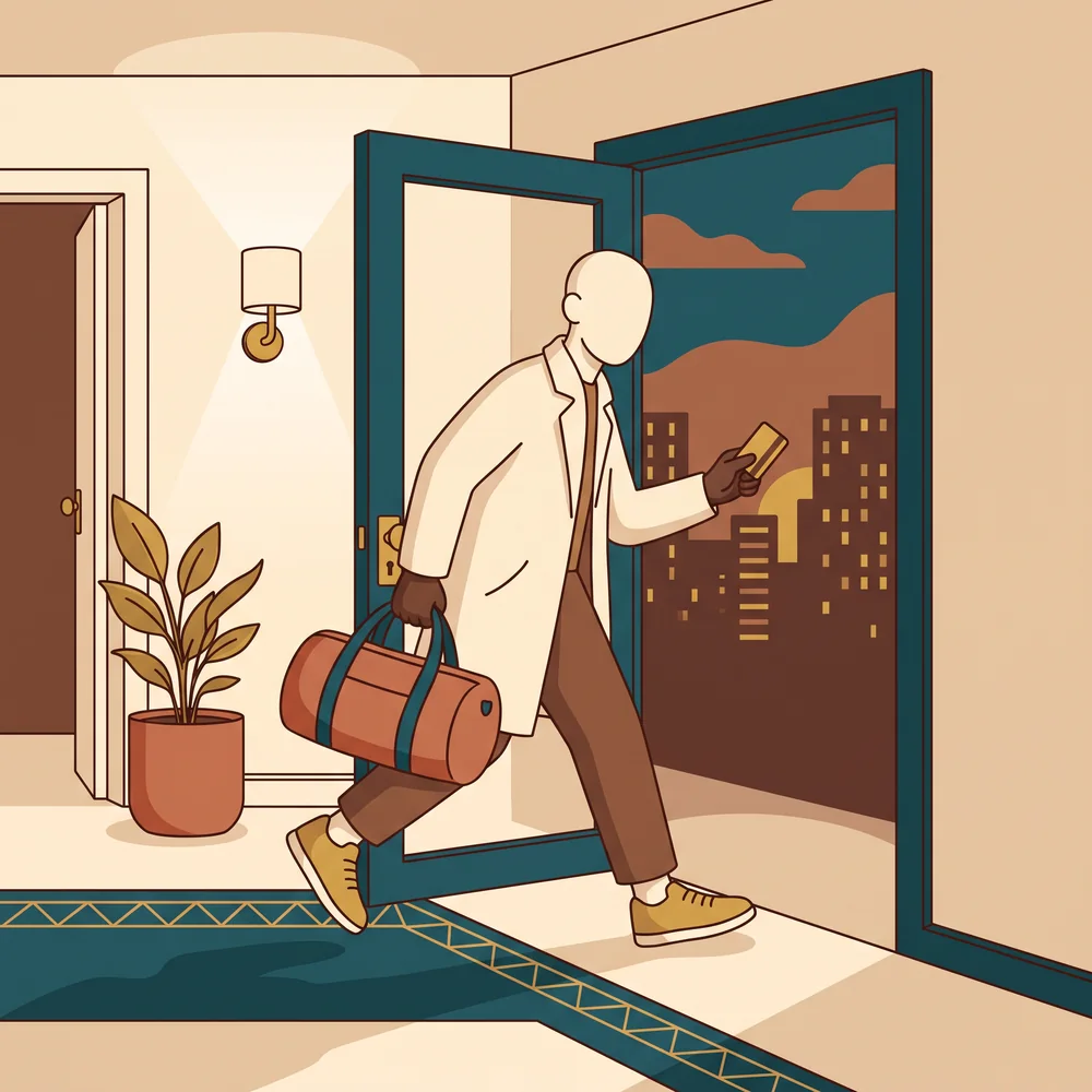 Hard Act to Follow illustration