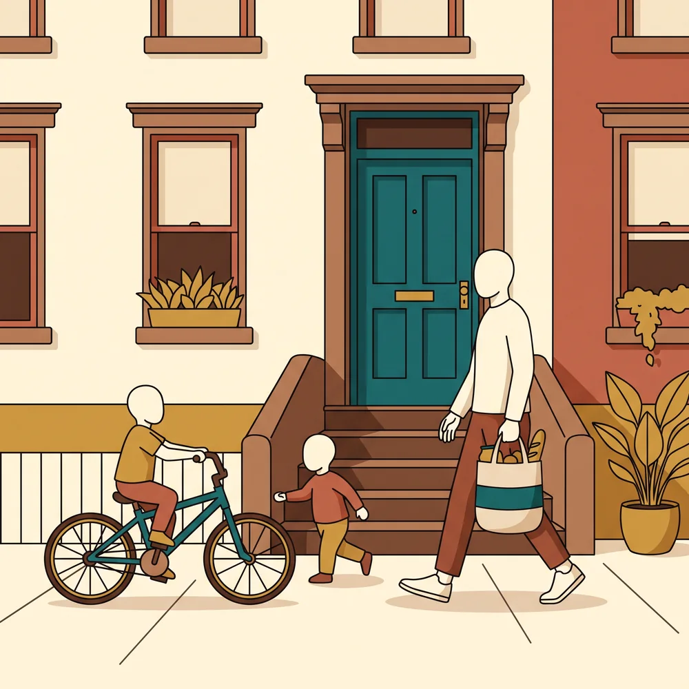 Urban Moms/Dads illustration