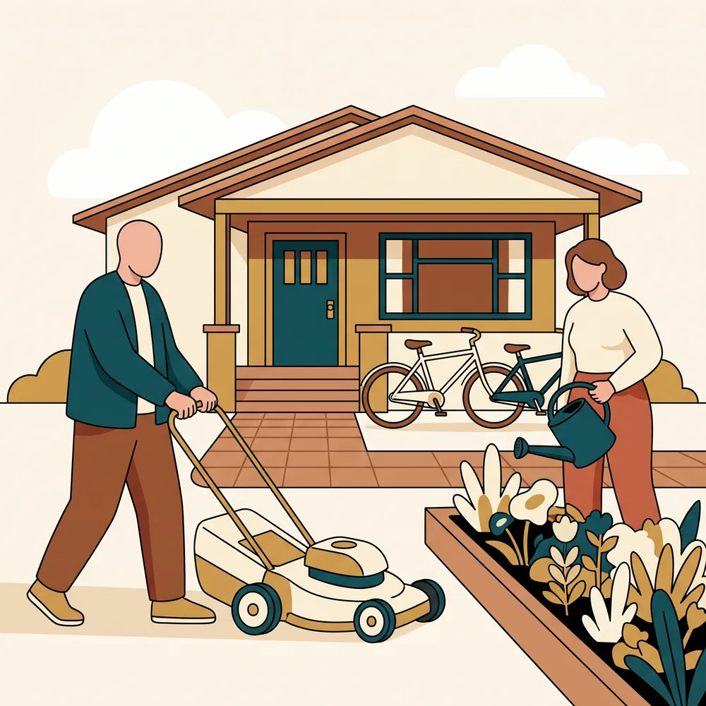Sublime Suburbia illustration