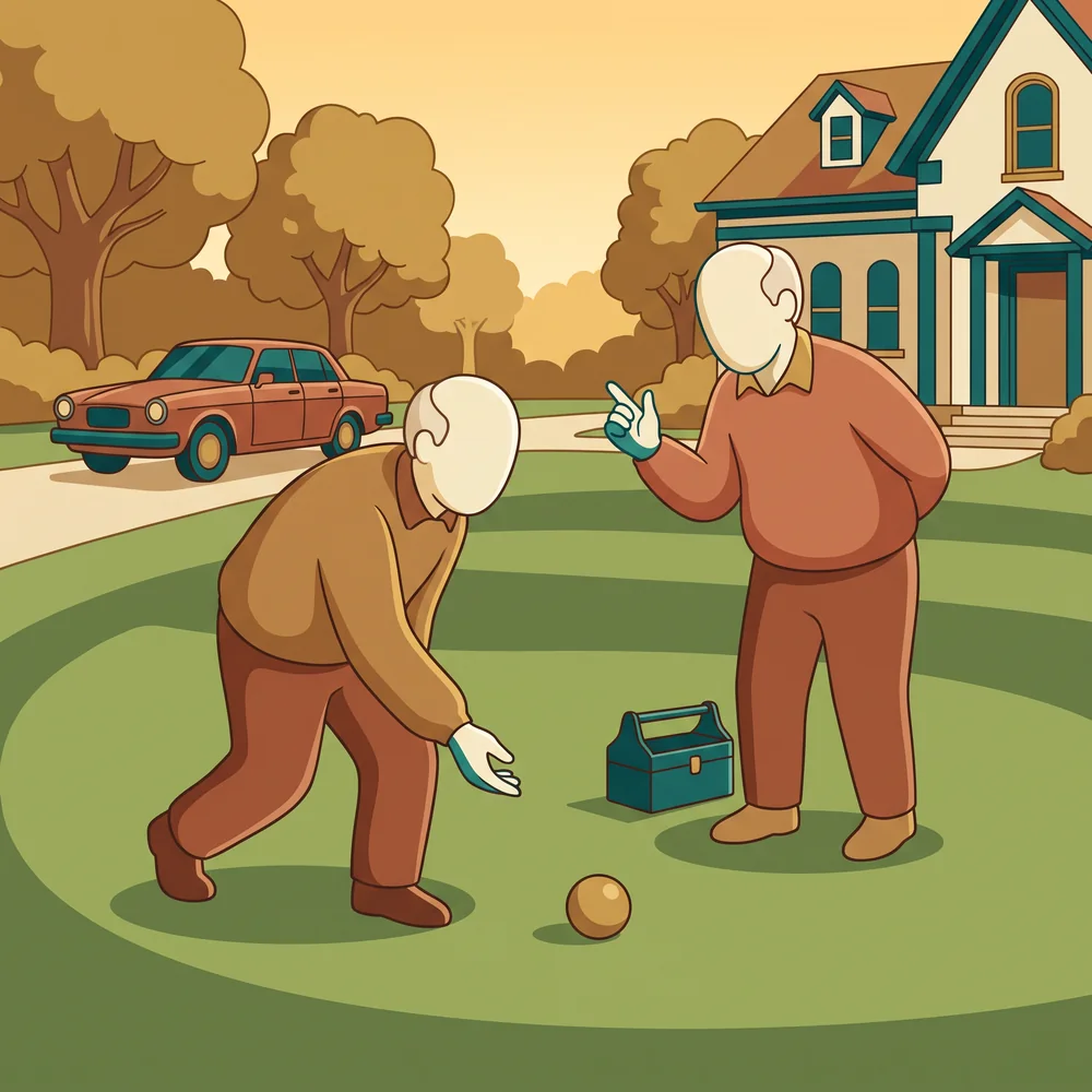 Stately Suburbs illustration
