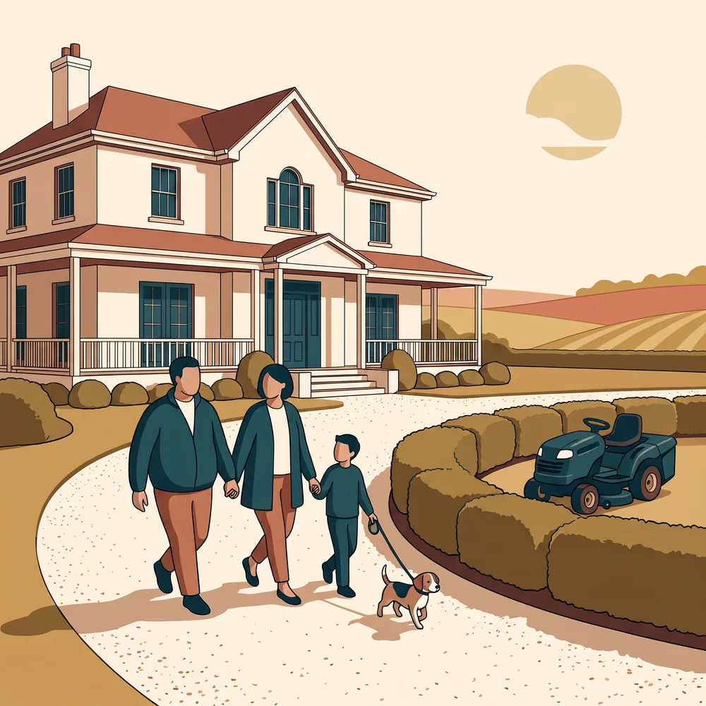 Country Villas illustration