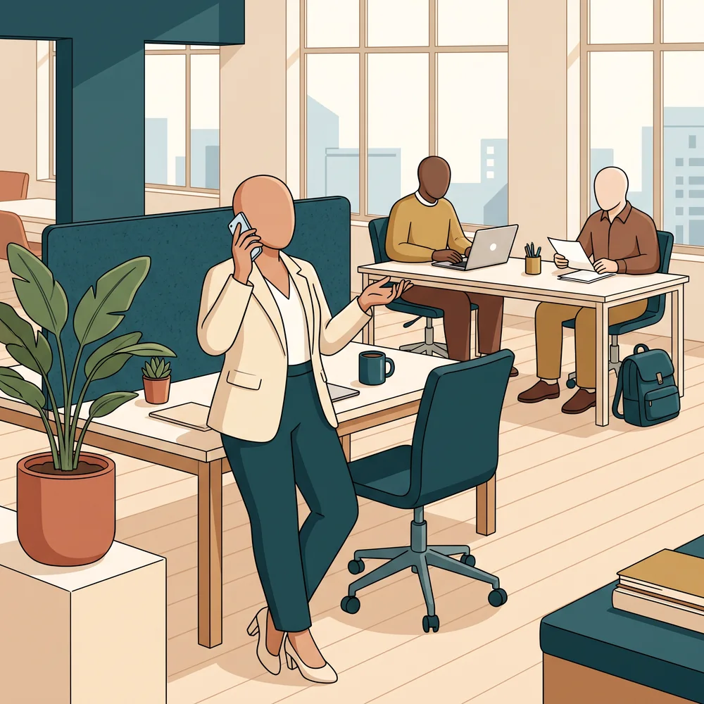 Standing Tall illustration