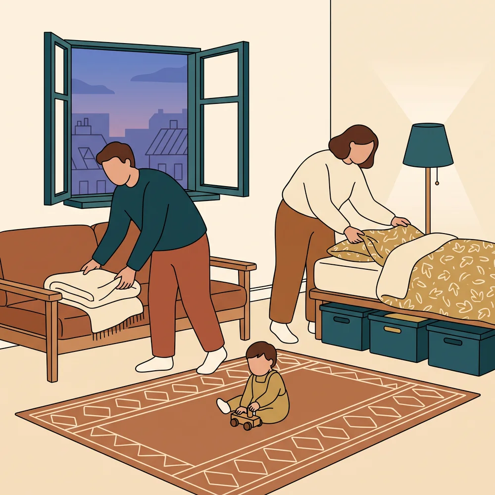 Los Trabajadores illustration