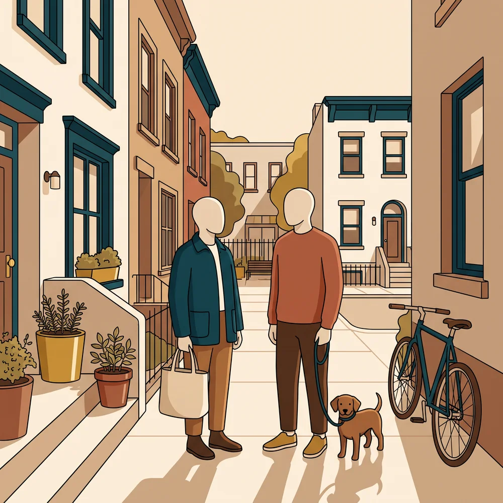 East Meets West illustration