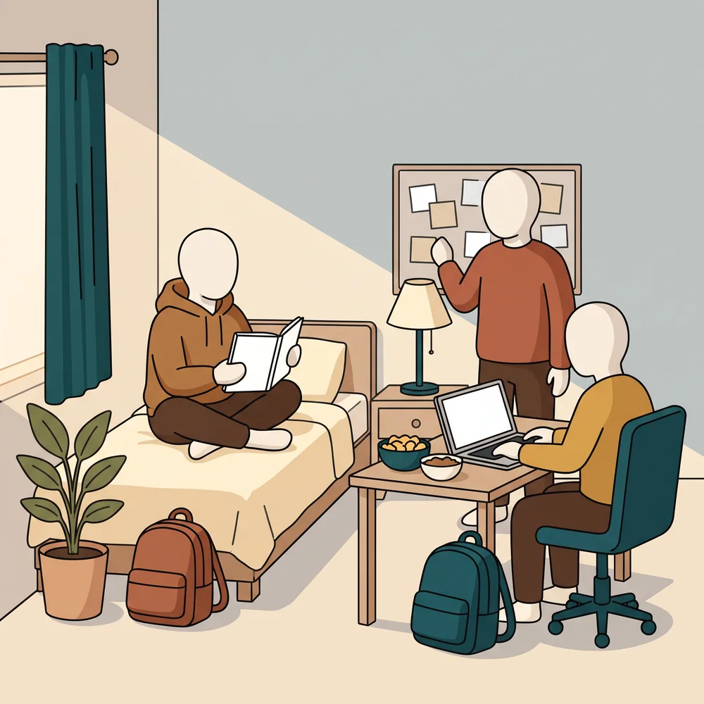 Collegian illustration