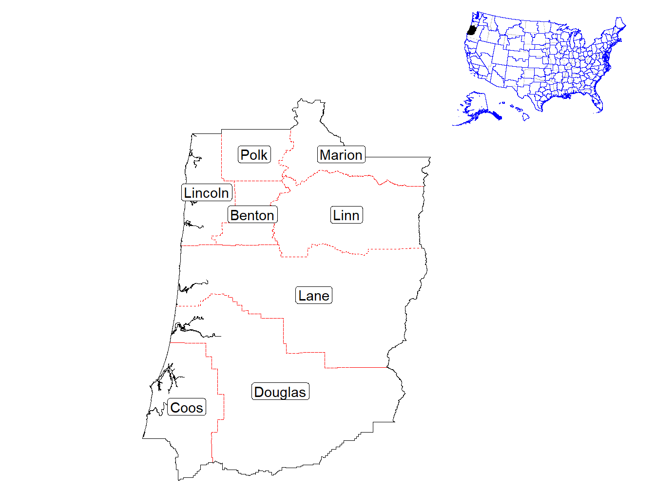 Counties in the Market