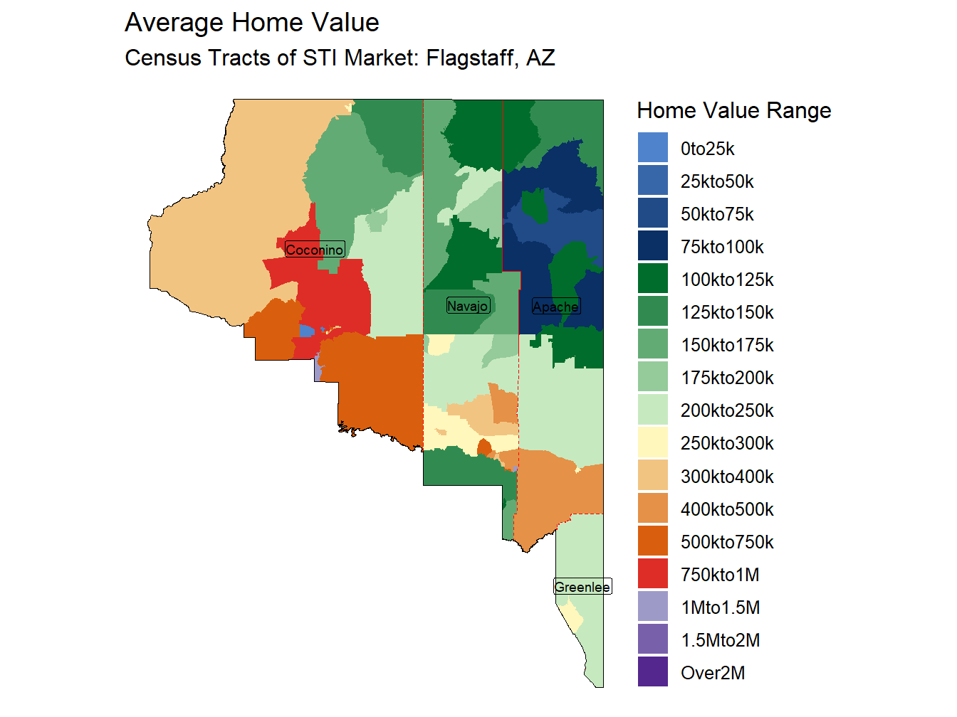 Home Value Thematic
