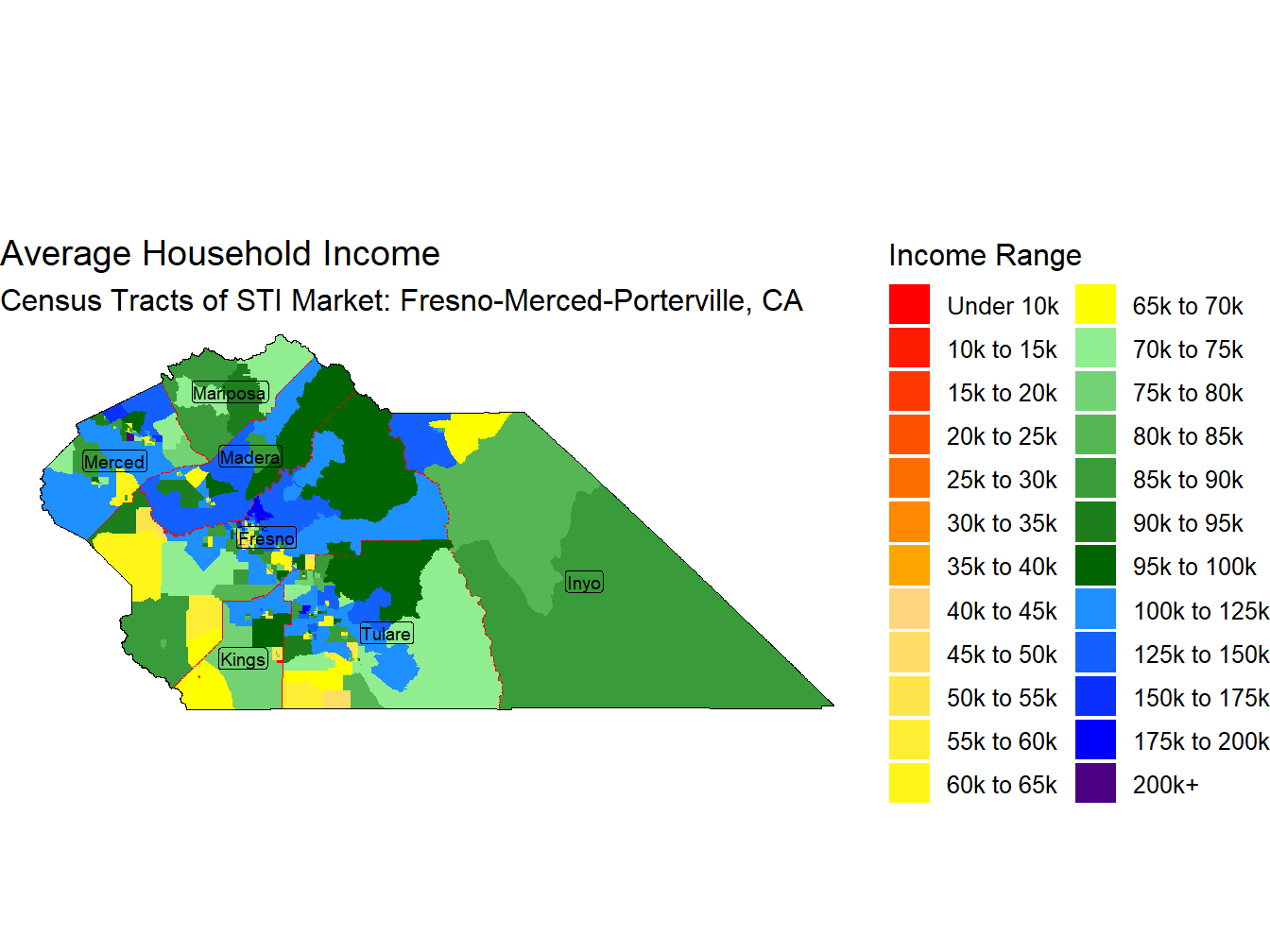 Household Income Thematic