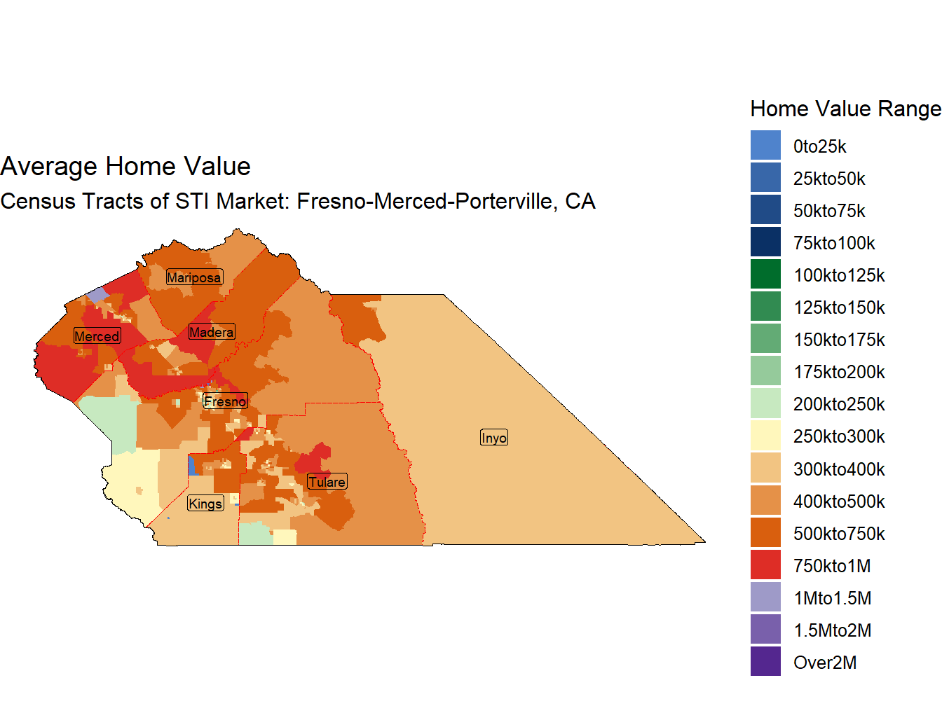 Home Value Thematic