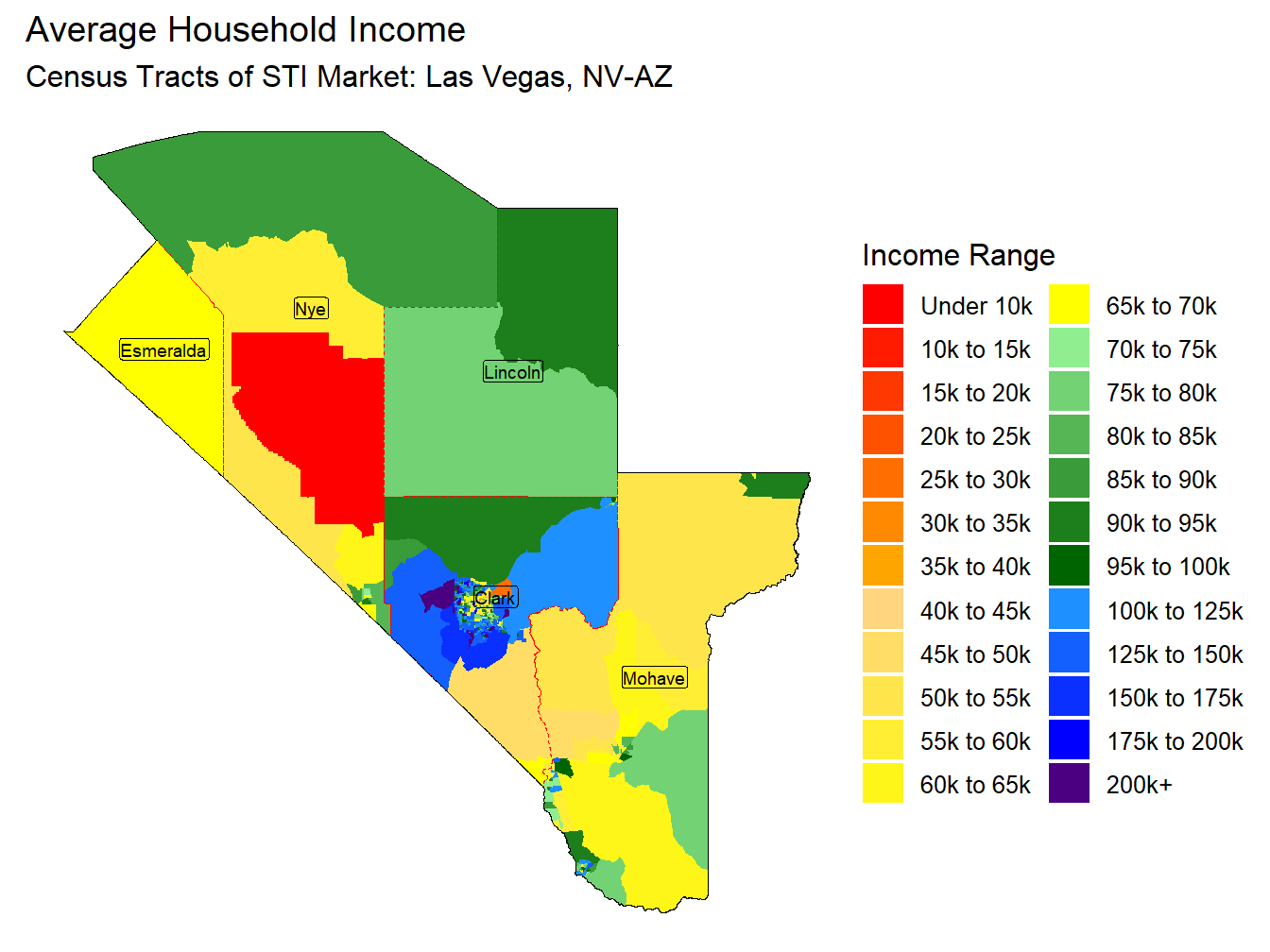 Household Income Thematic