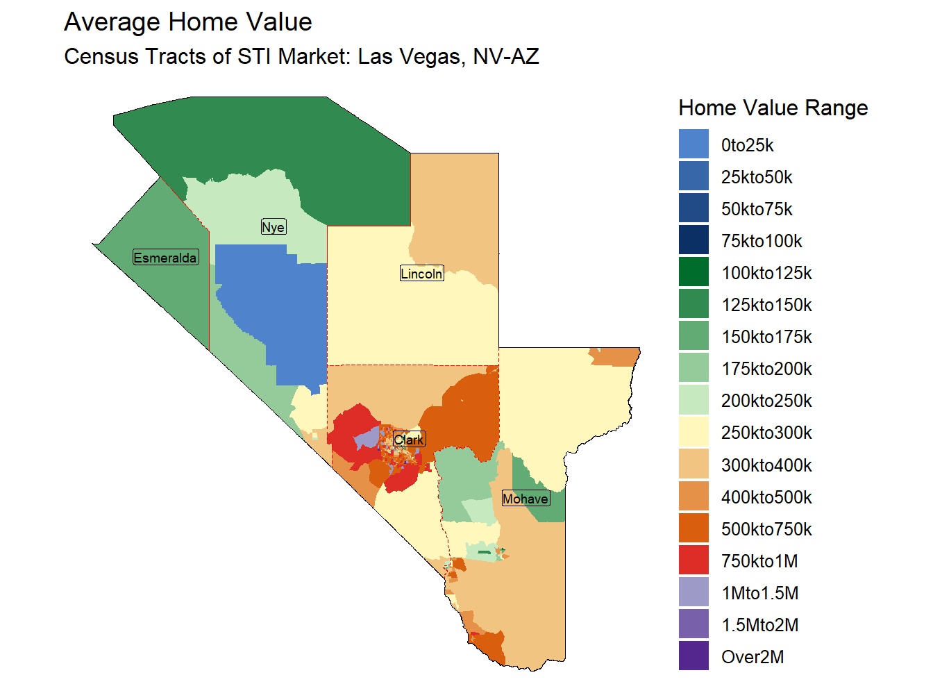 Home Value Thematic
