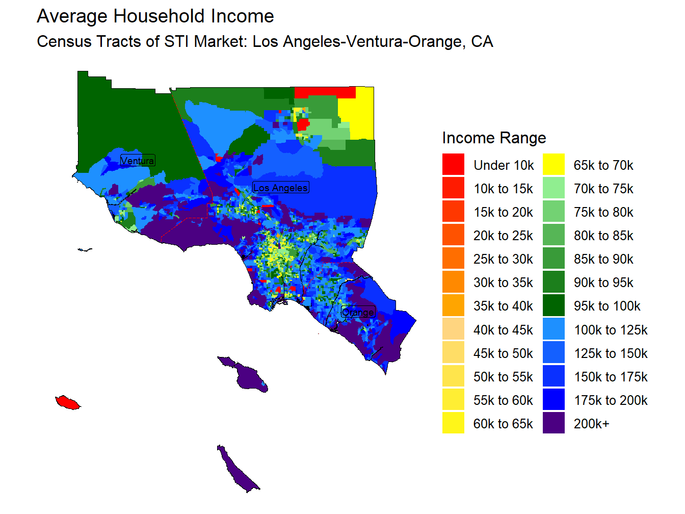 Household Income Thematic
