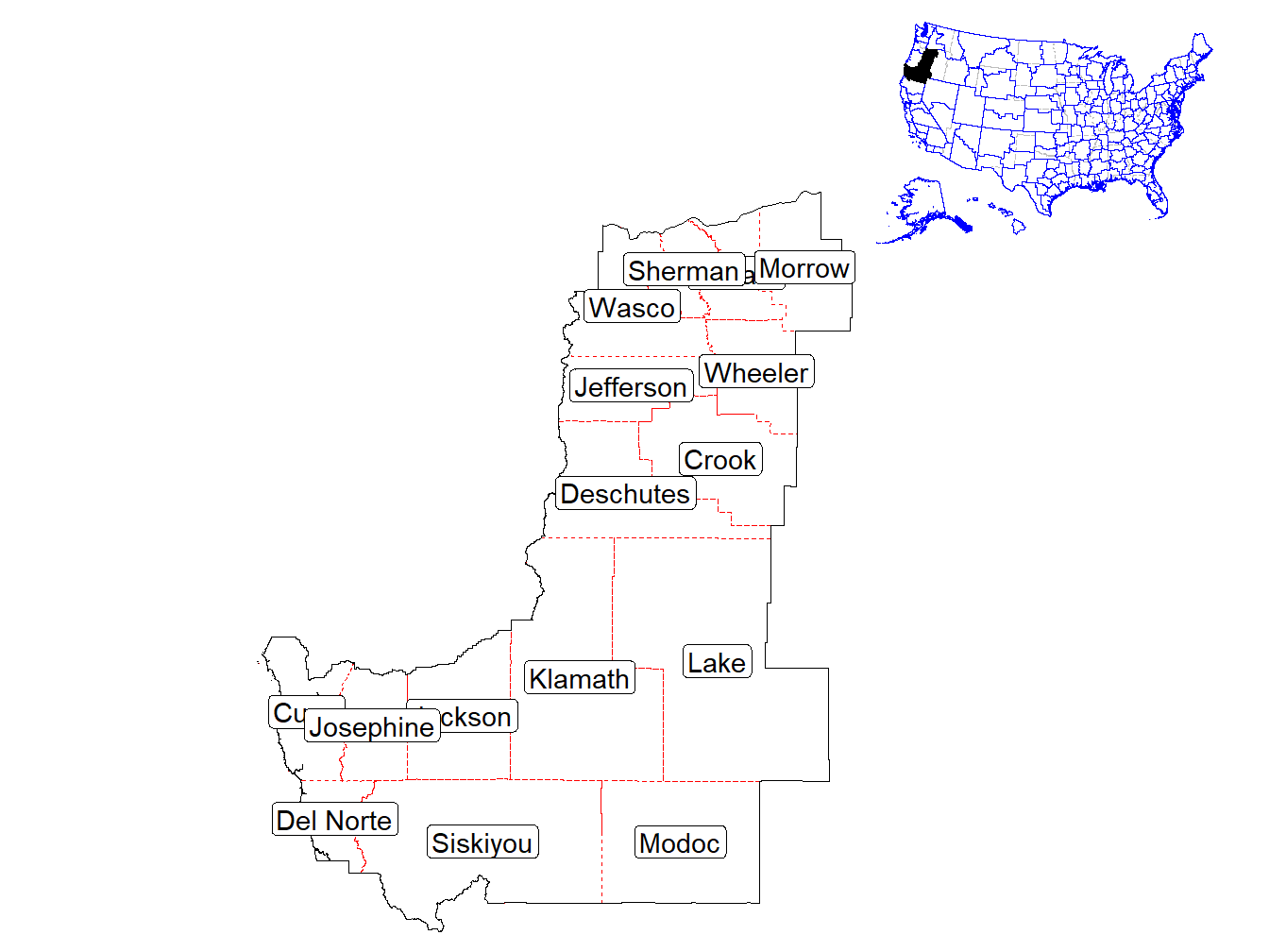 Counties in the Market