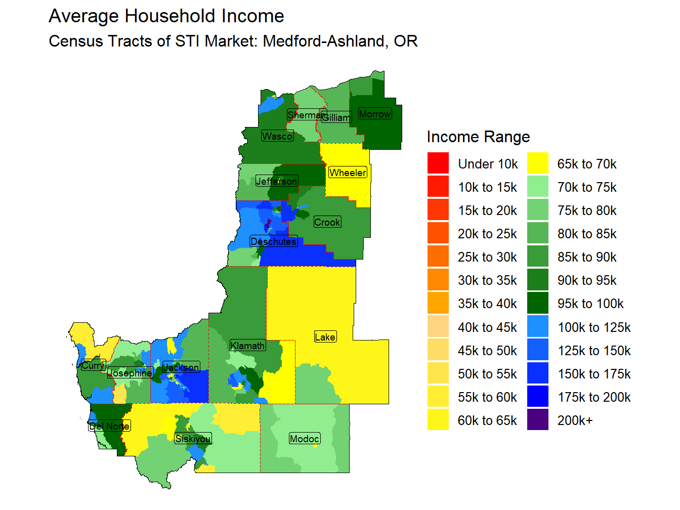 Household Income Thematic