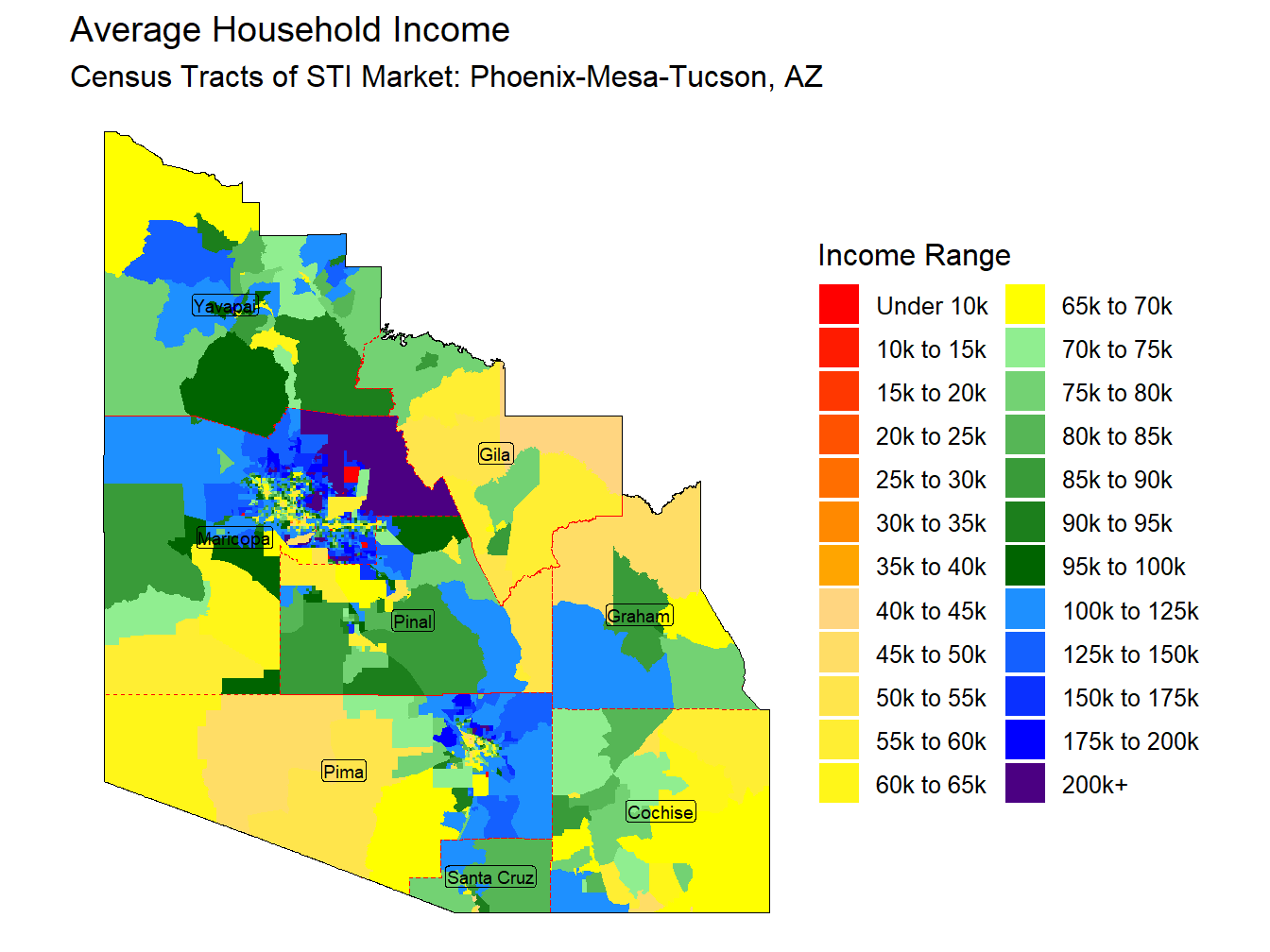 Household Income Thematic
