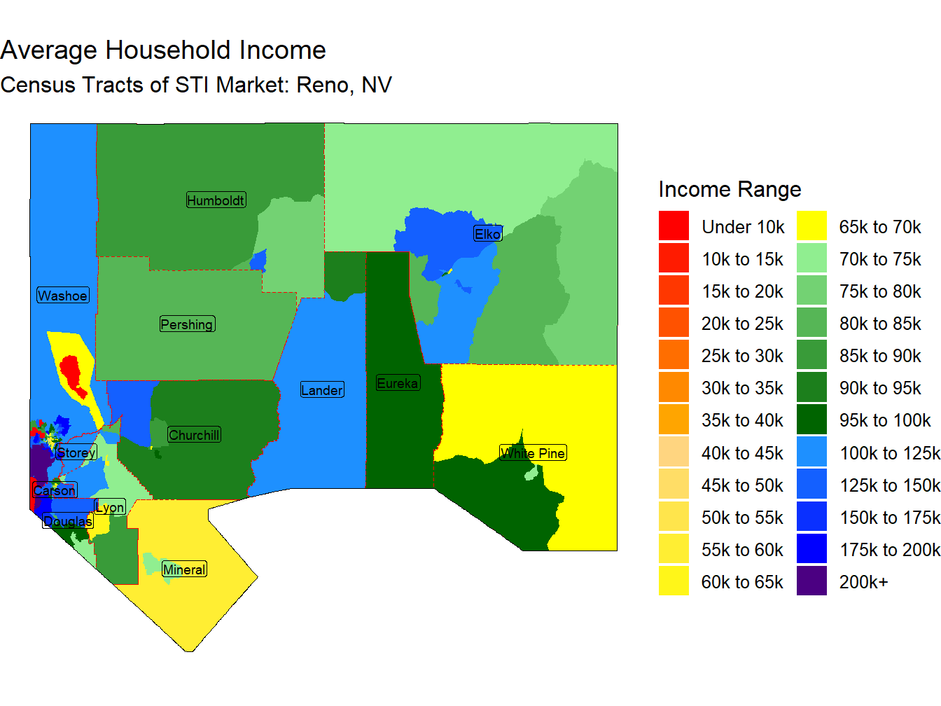 Household Income Thematic