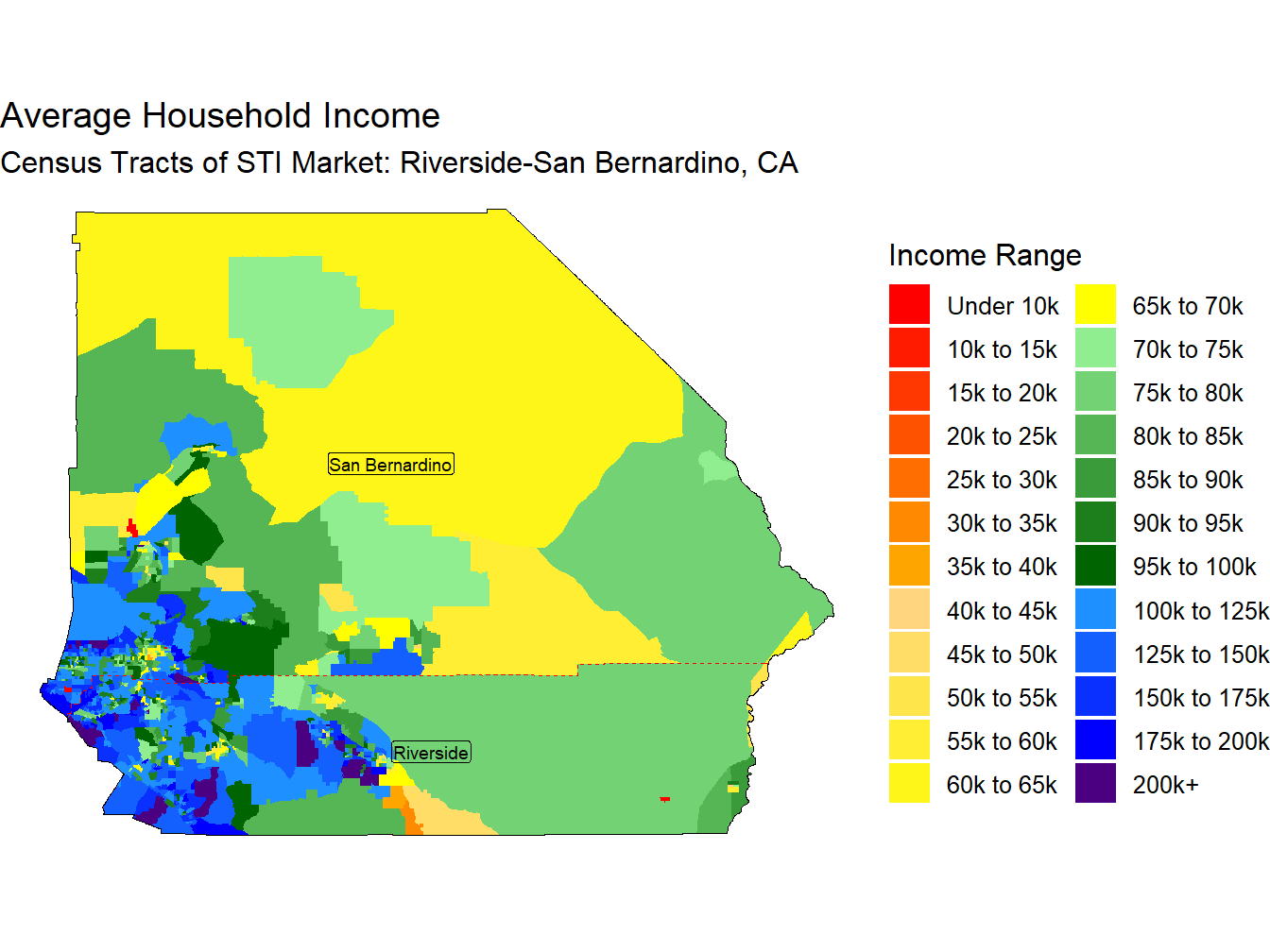 Household Income Thematic