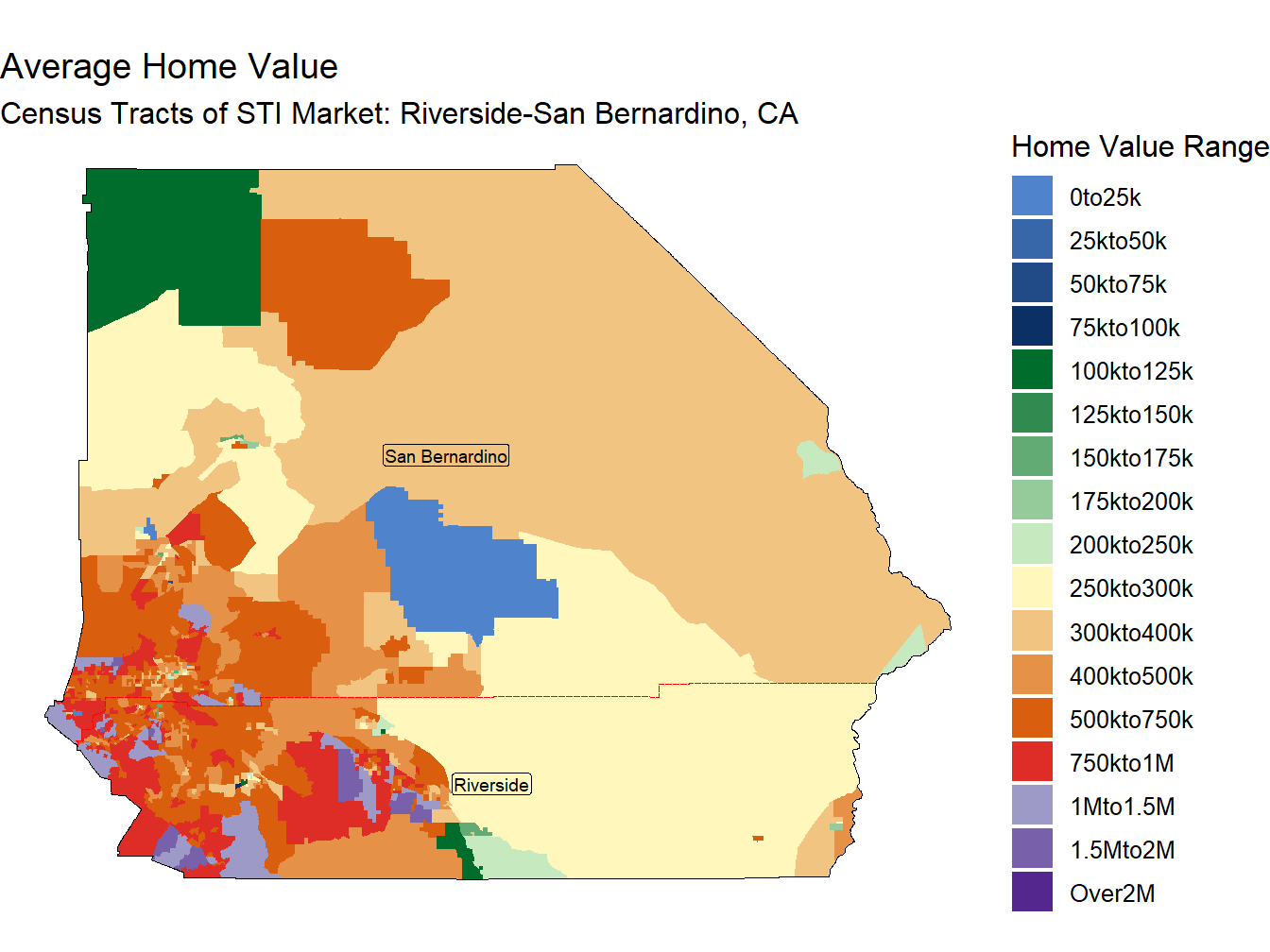 Home Value Thematic