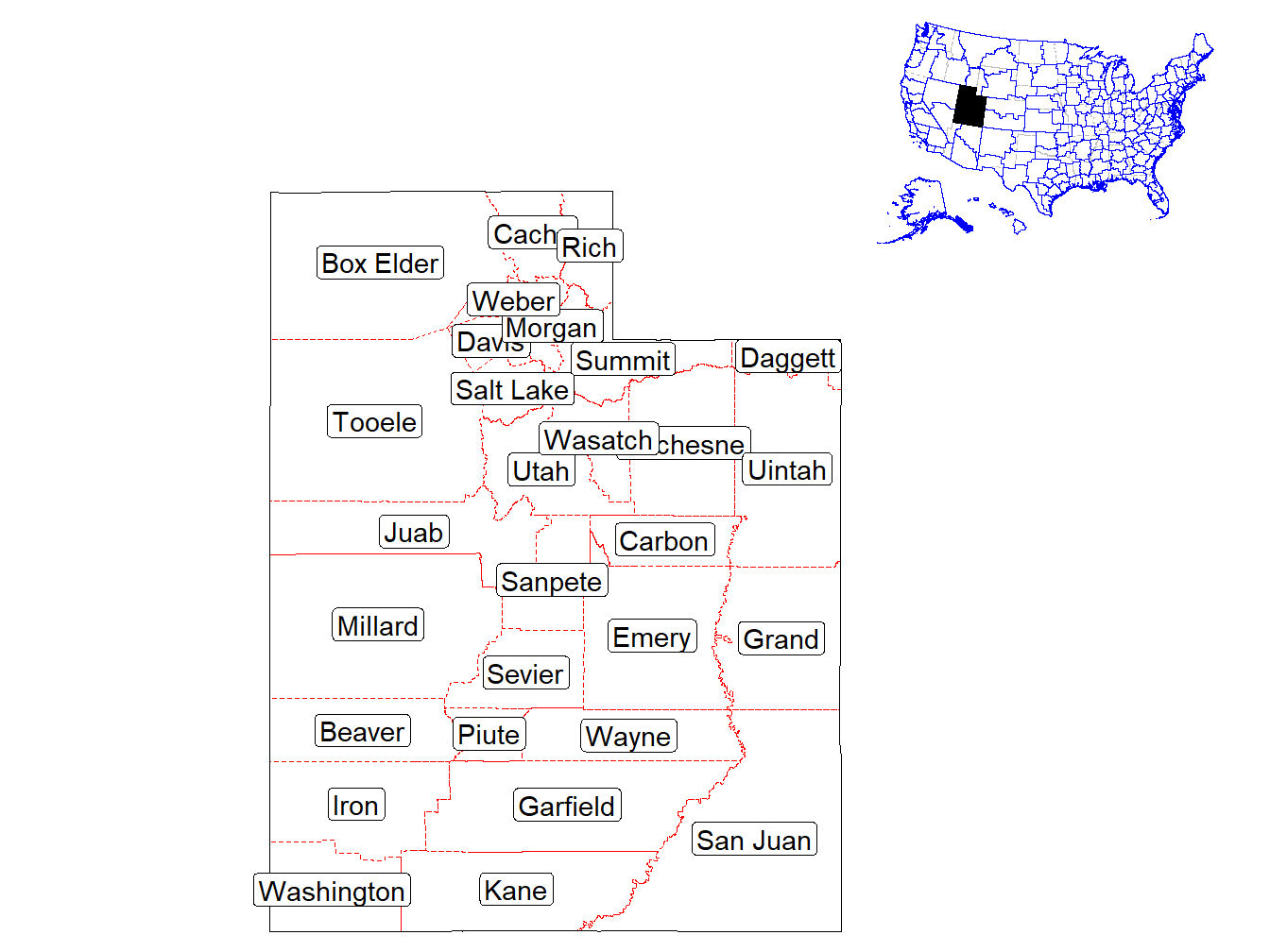 Counties in the Market