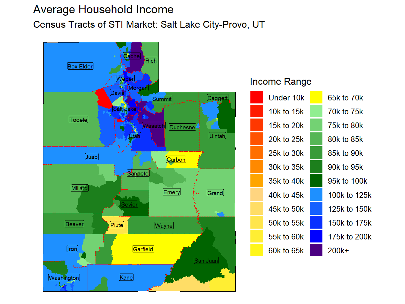 Household Income Thematic