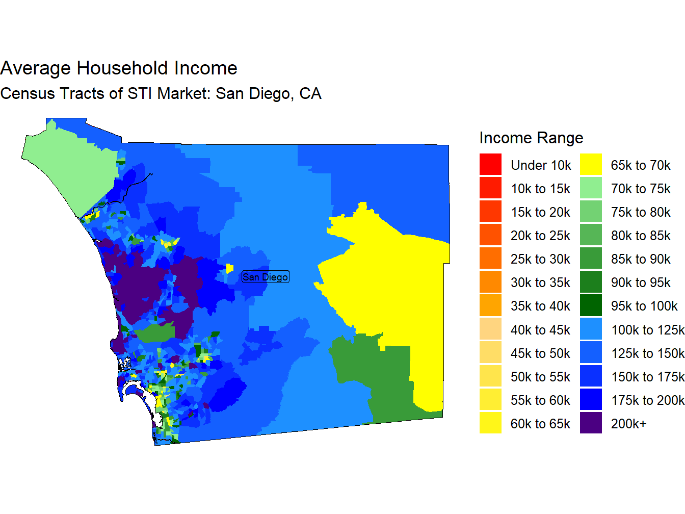 Household Income Thematic
