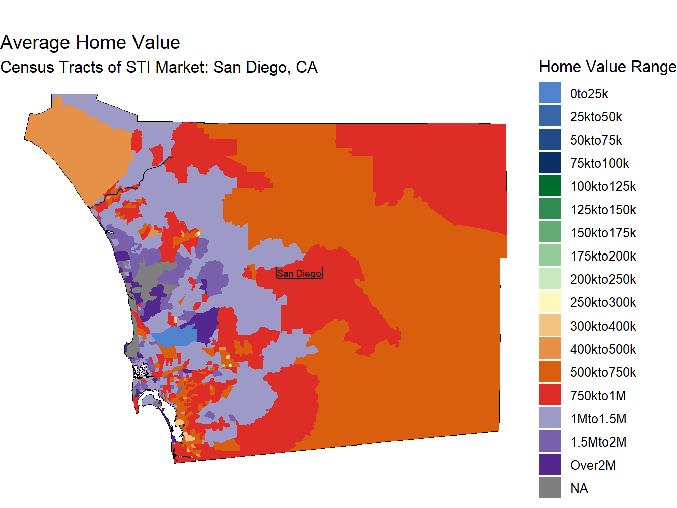 Home Value Thematic