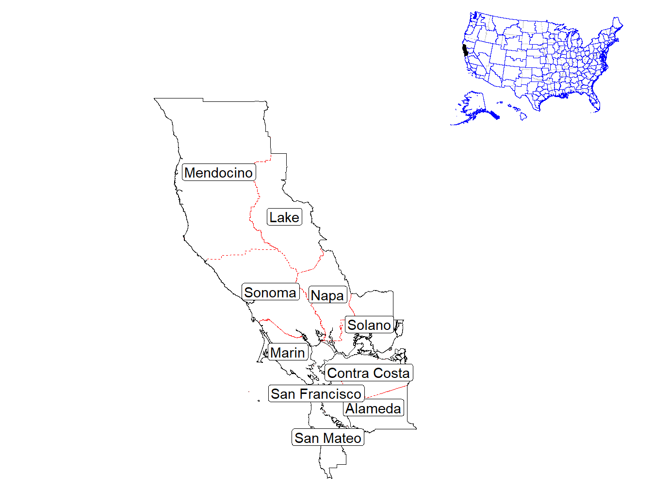 Counties in the Market