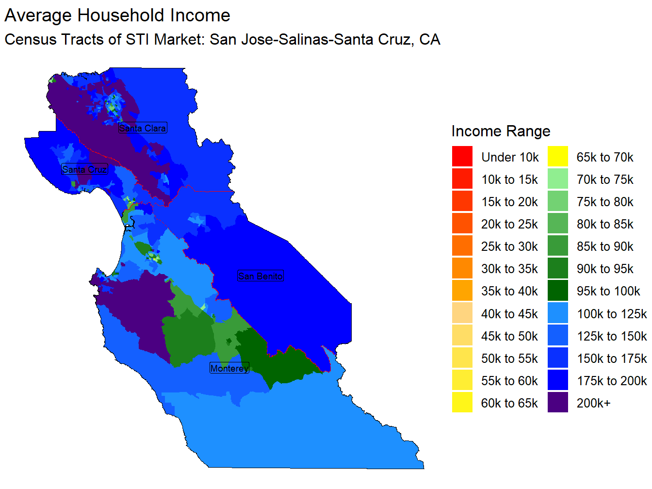 Household Income Thematic