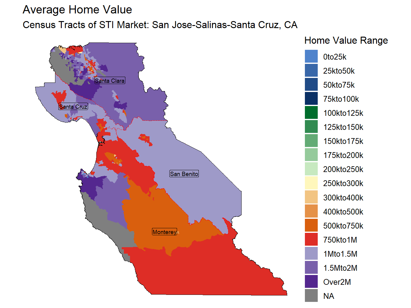 Home Value Thematic