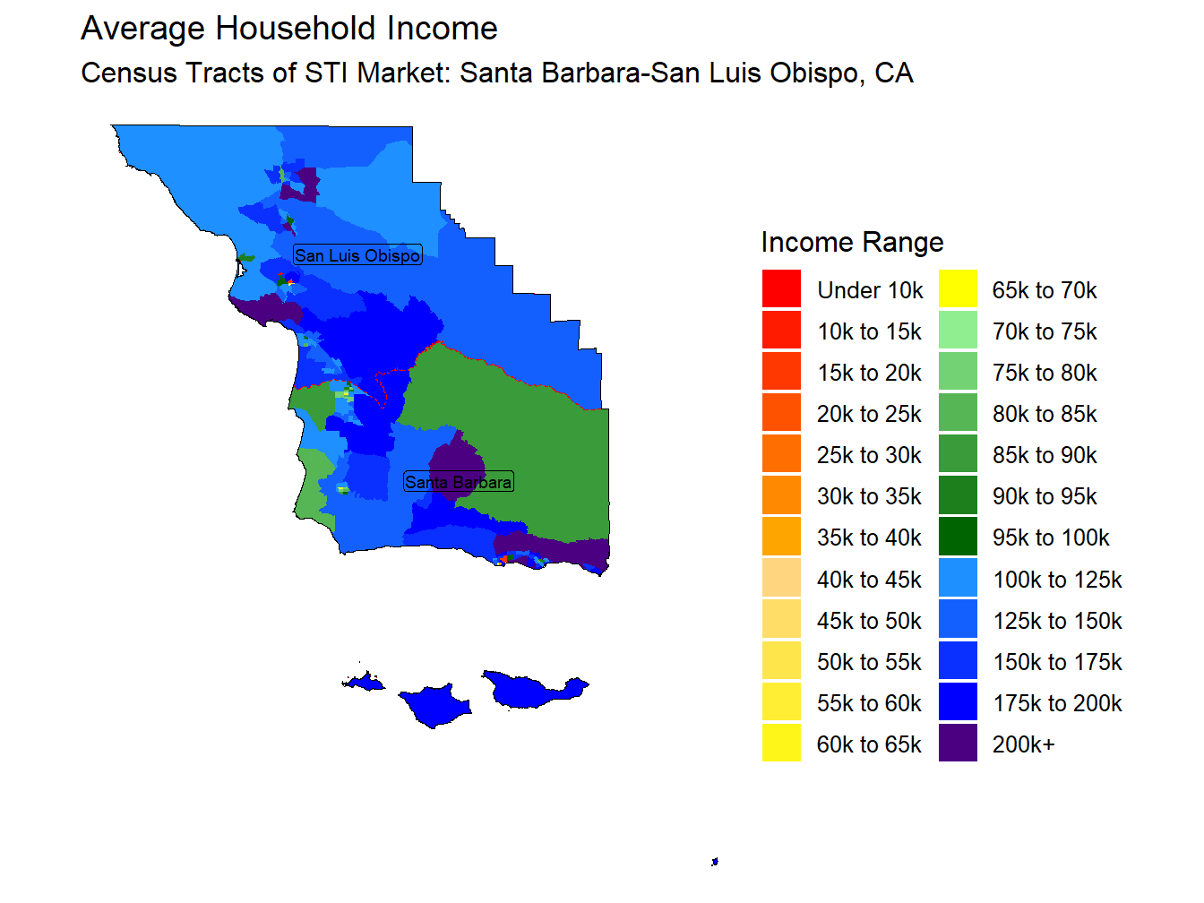 Household Income Thematic