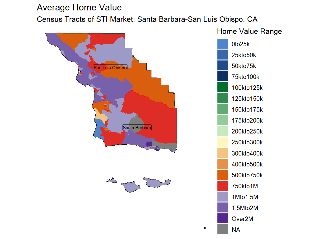 Home Value Thematic