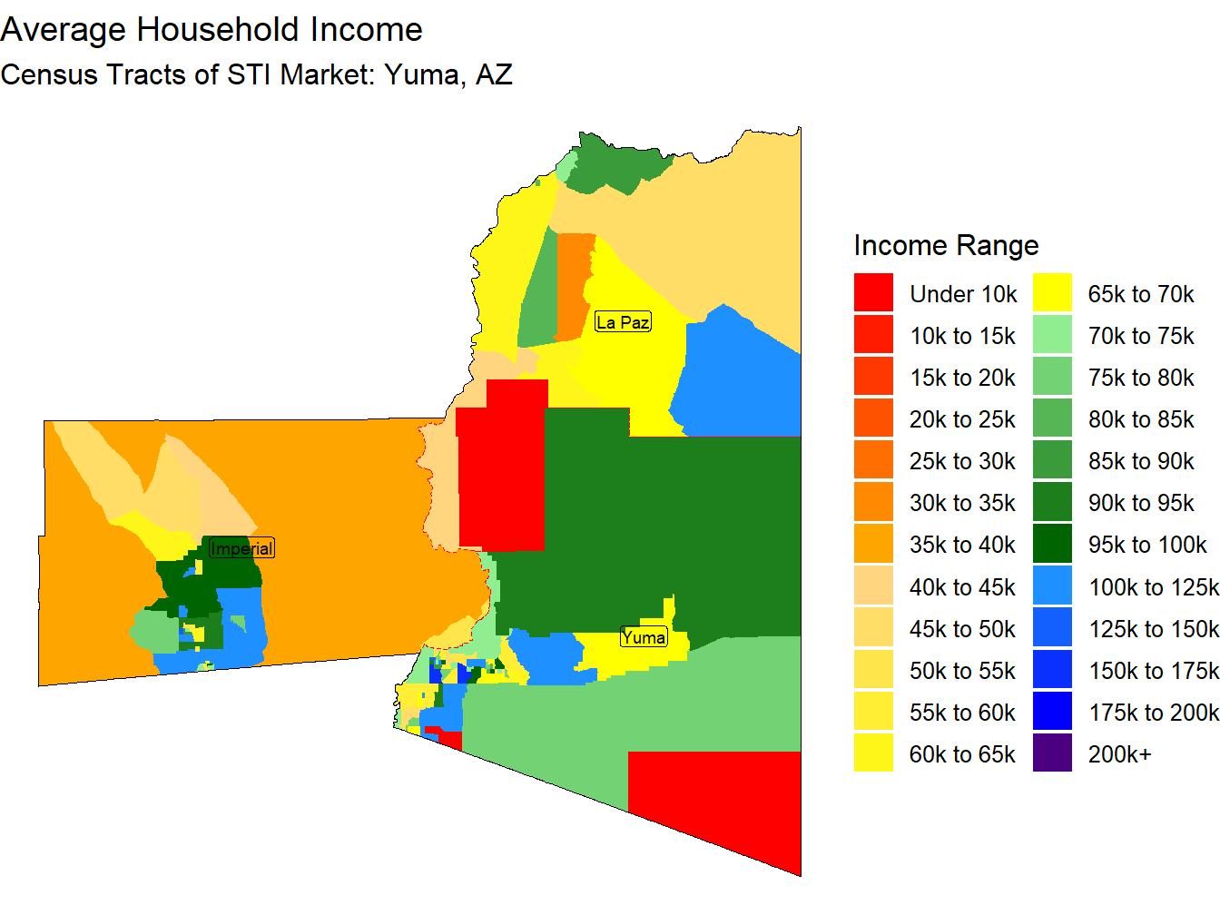 Household Income Thematic