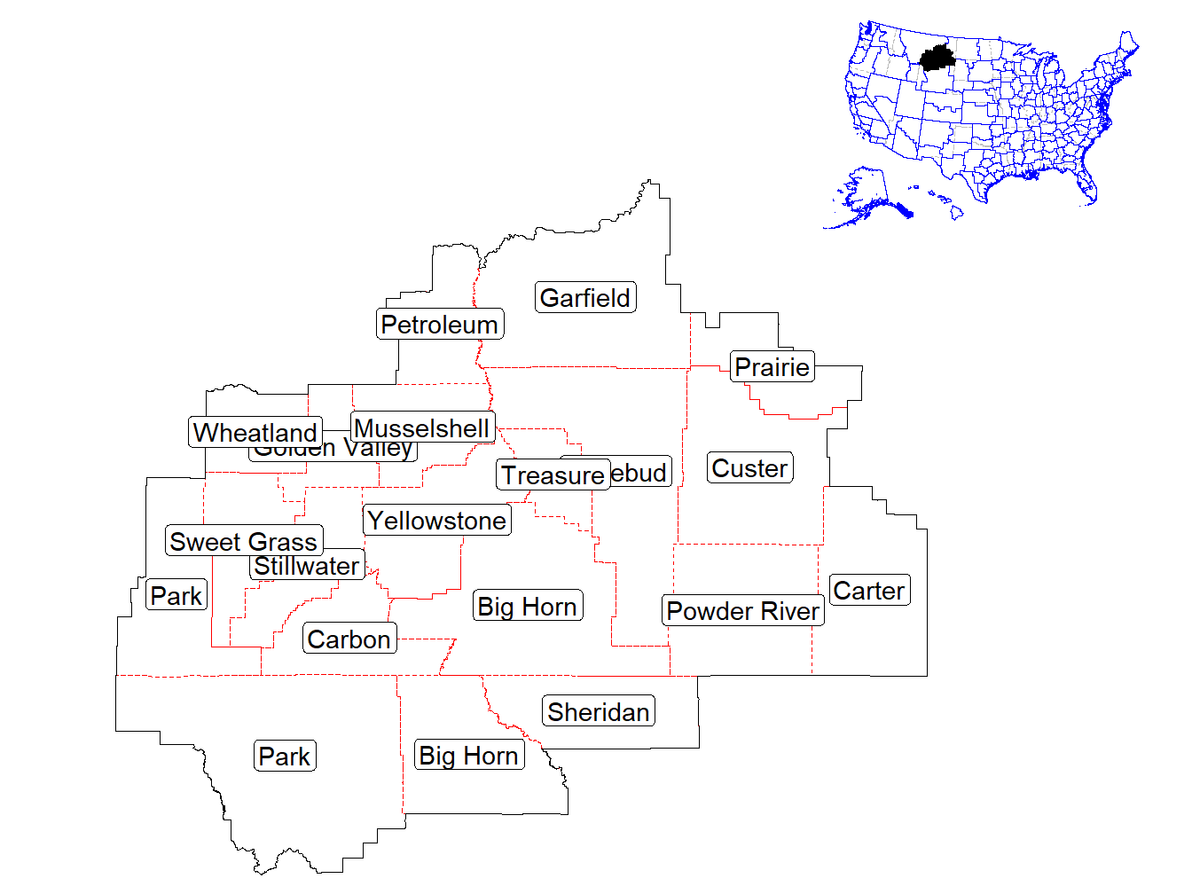 Counties in the Market