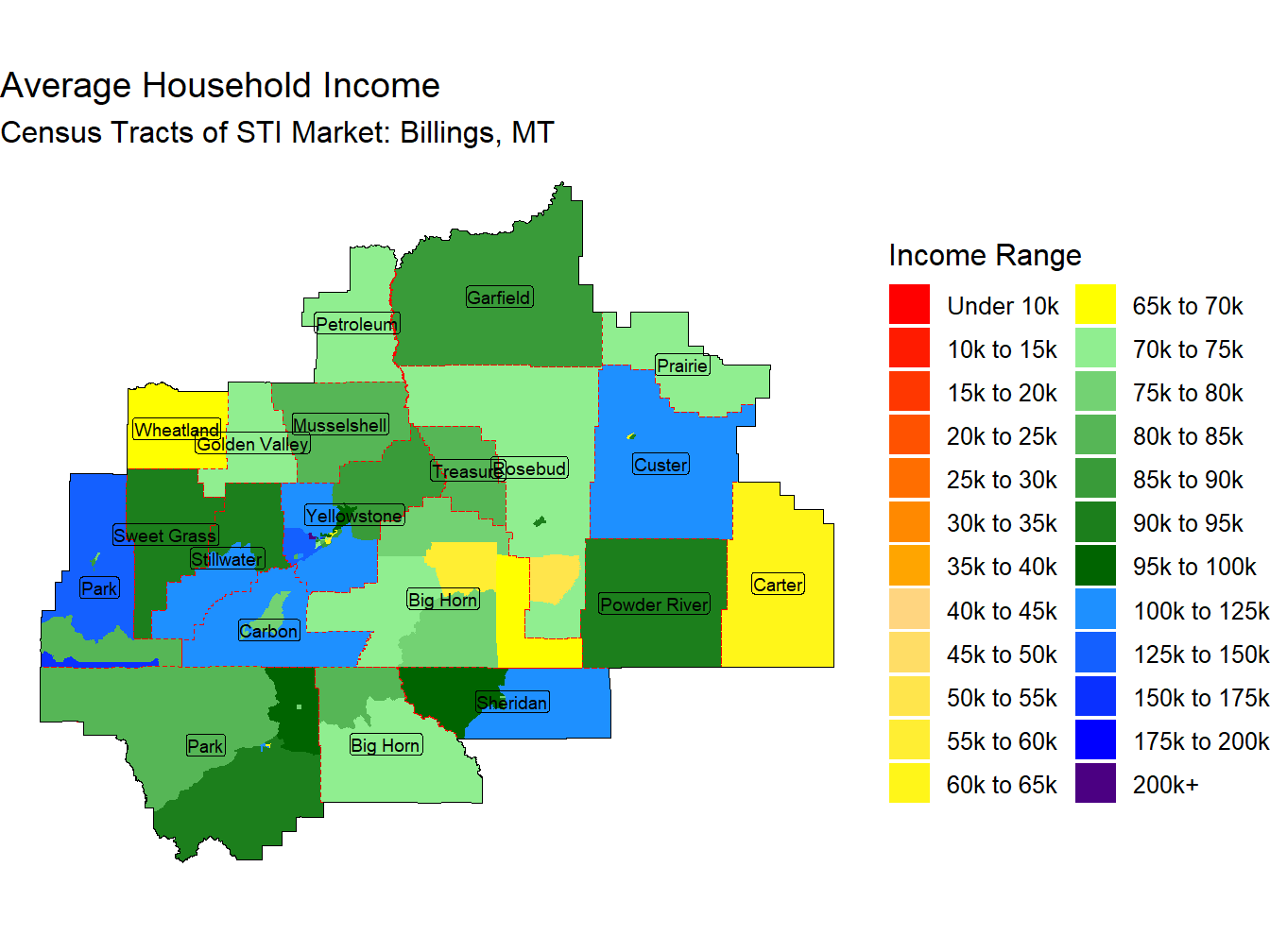 Household Income Thematic