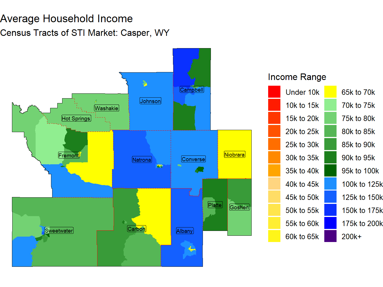 Household Income Thematic