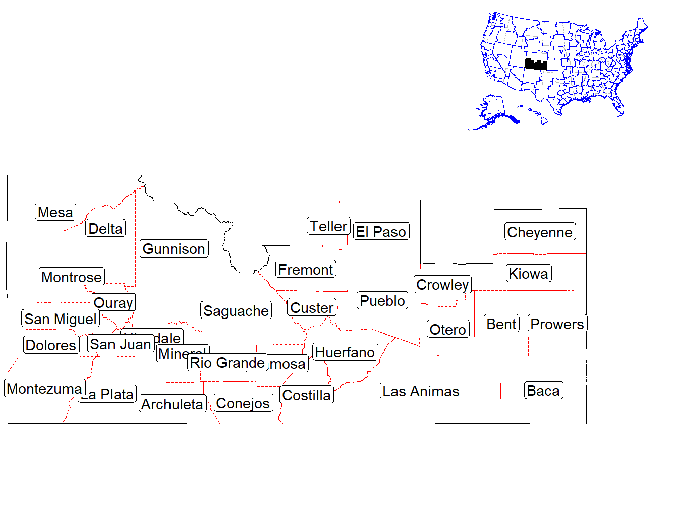 Counties in the Market