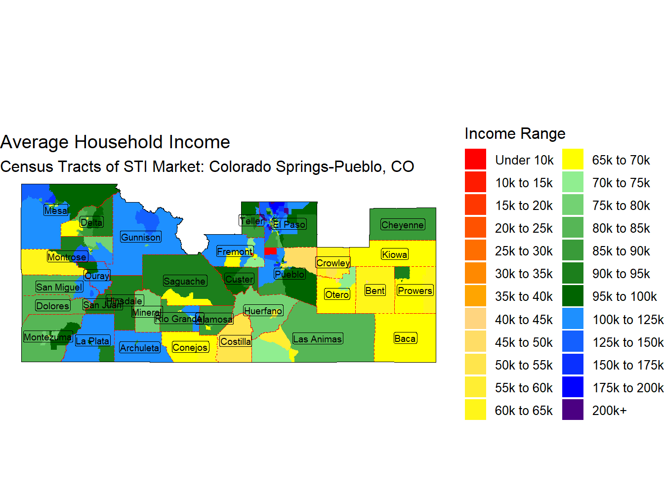 Household Income Thematic