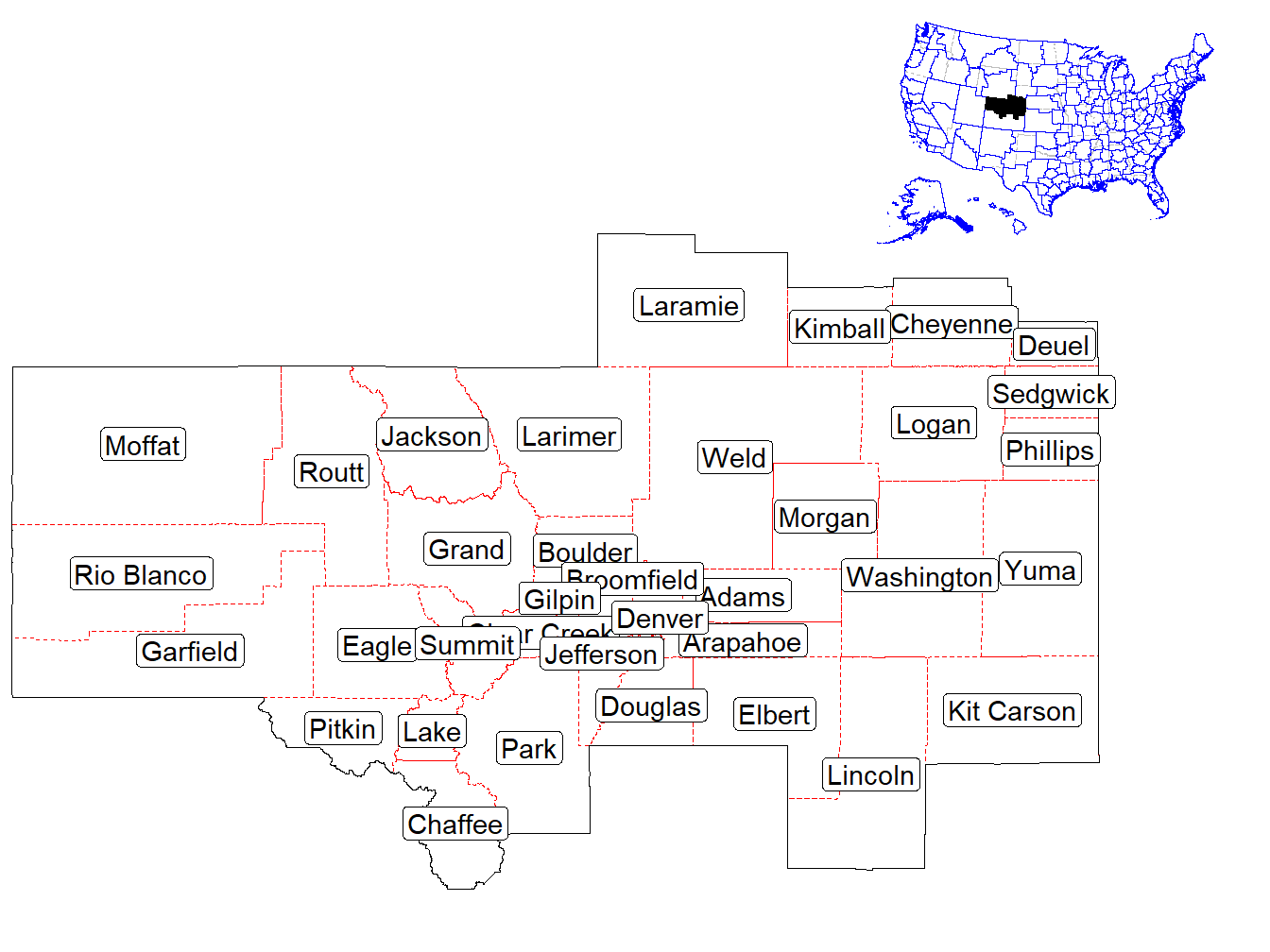 Counties in the Market