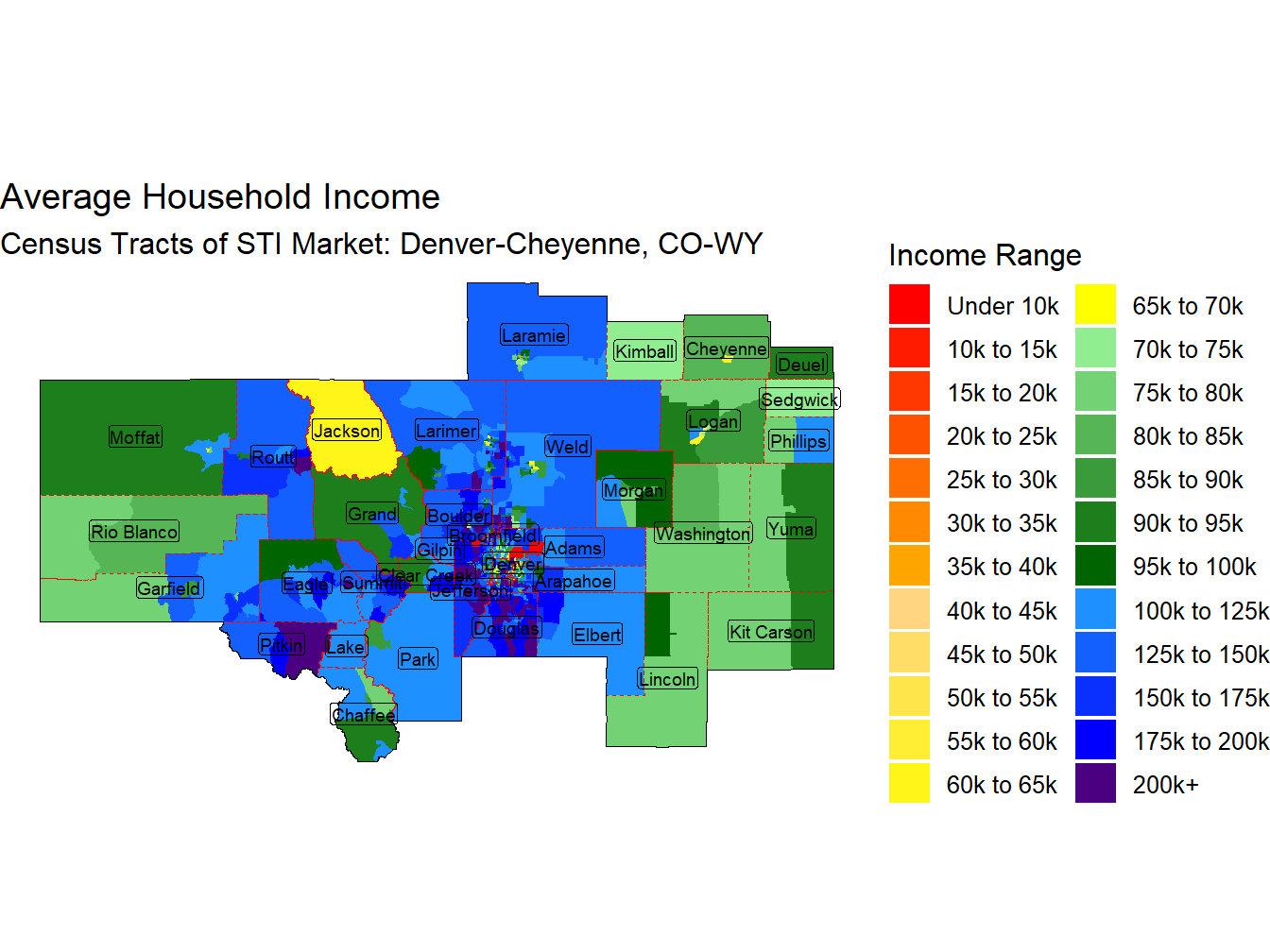 Household Income Thematic