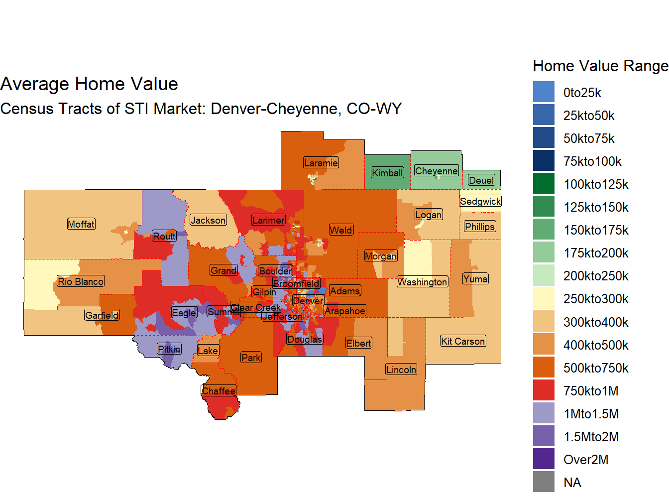 Home Value Thematic