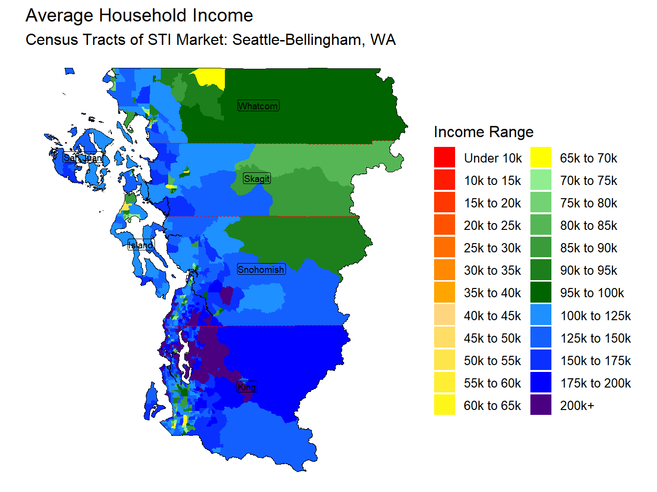 Household Income Thematic