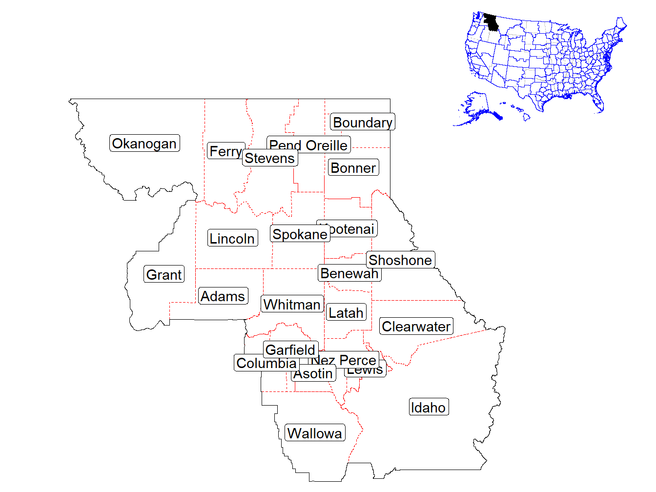 Counties in the Market