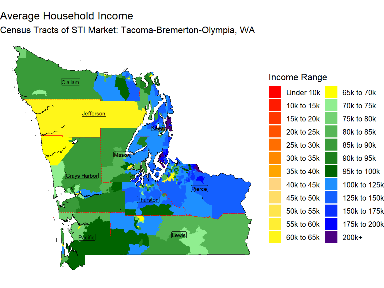 Household Income Thematic