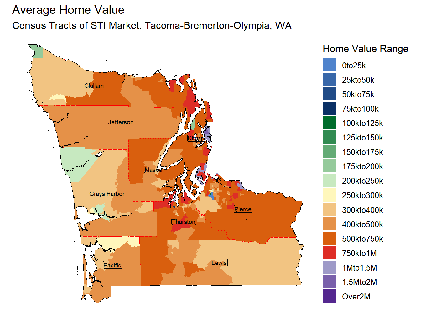 Home Value Thematic