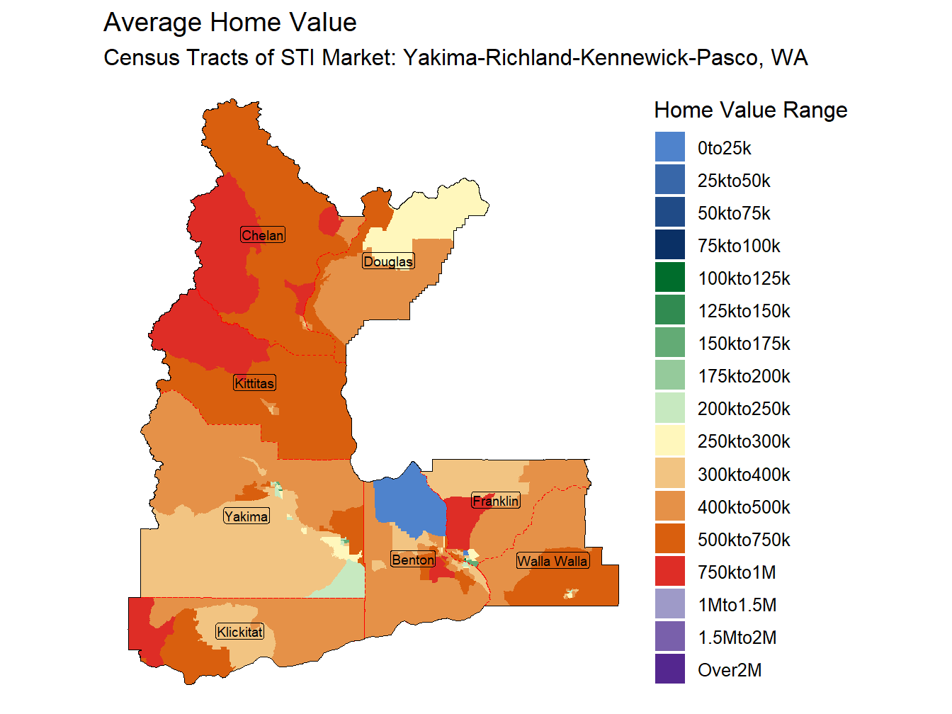 Home Value Thematic