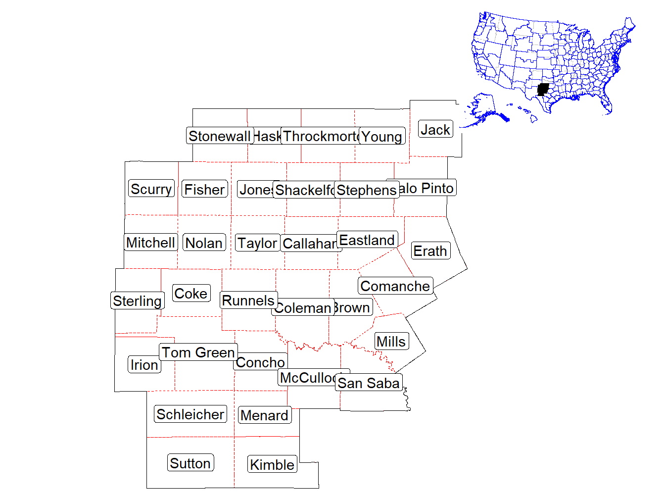 Counties in the Market