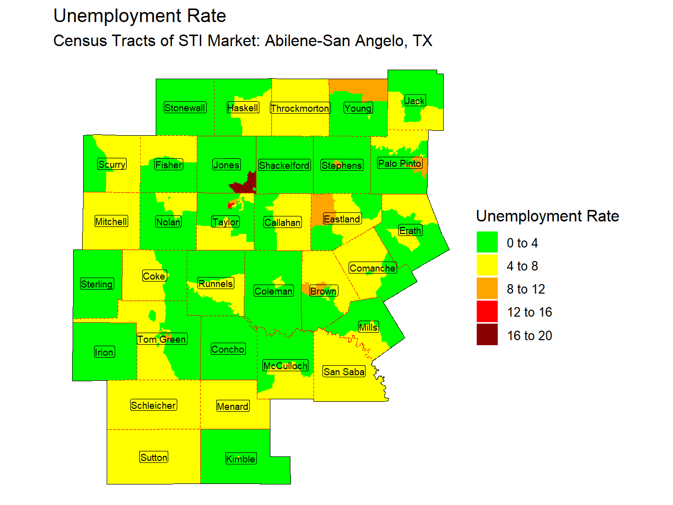 Unemployment Thematic