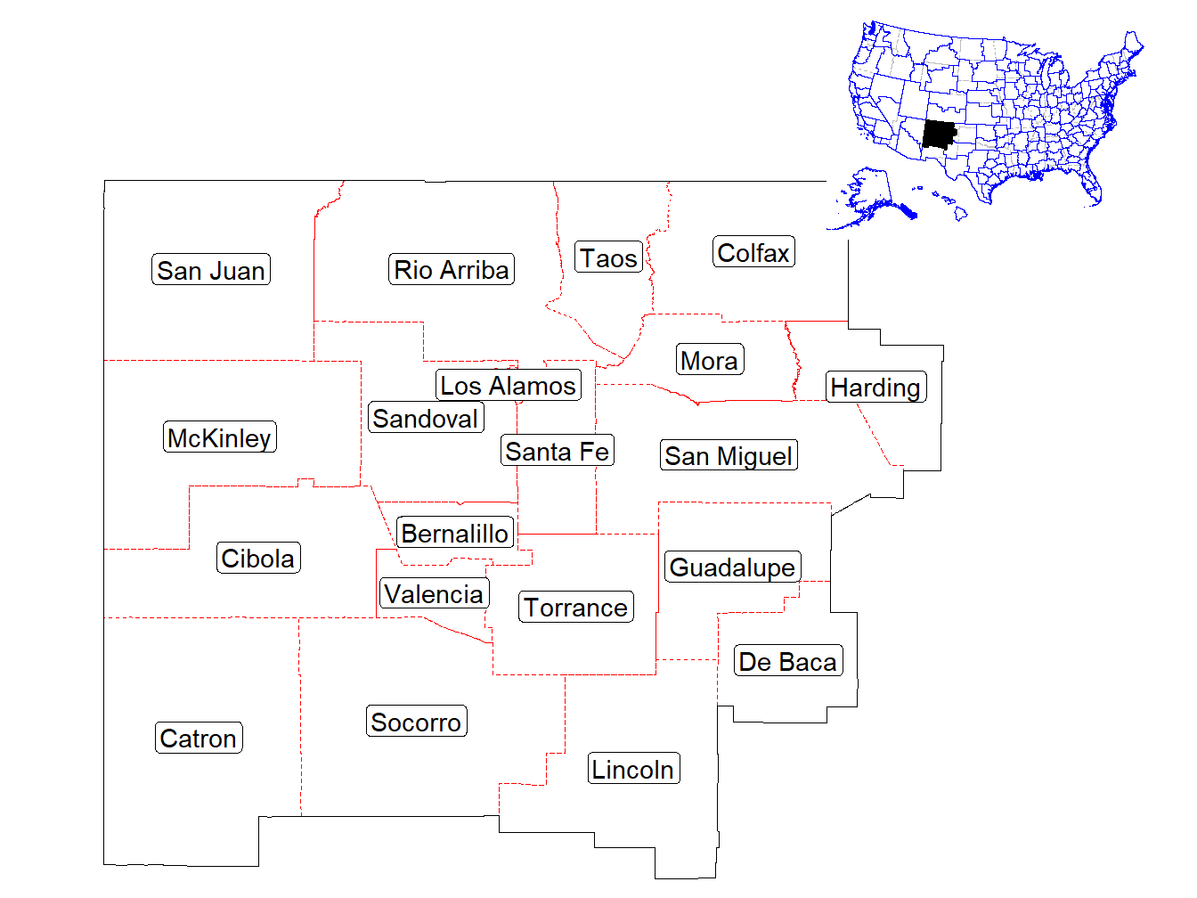 Counties in the Market