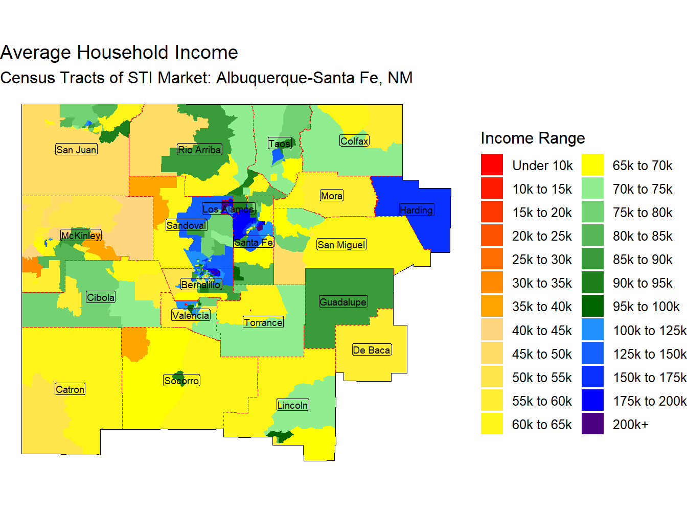 Household Income Thematic