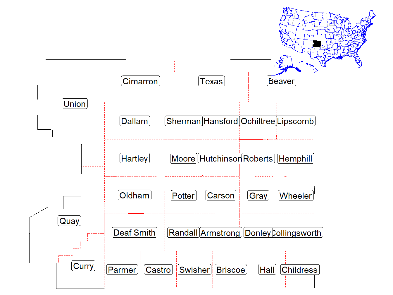 Counties in the Market